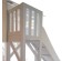 Υπερυψωμένο κρεβάτι Treehouse Bed tower with slide 